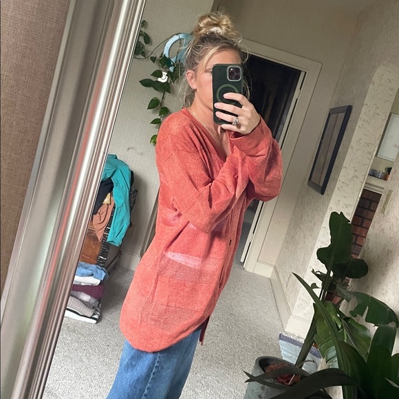 Lafayette 148 New York Organic Hemp Cardigan - Picture 8 of 14